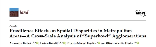 Proxilience Effects on Spatial Disparities in Metropolitan Areas—A Cross-Scale Analysis of “Superbowl” Agglomerations | LAND